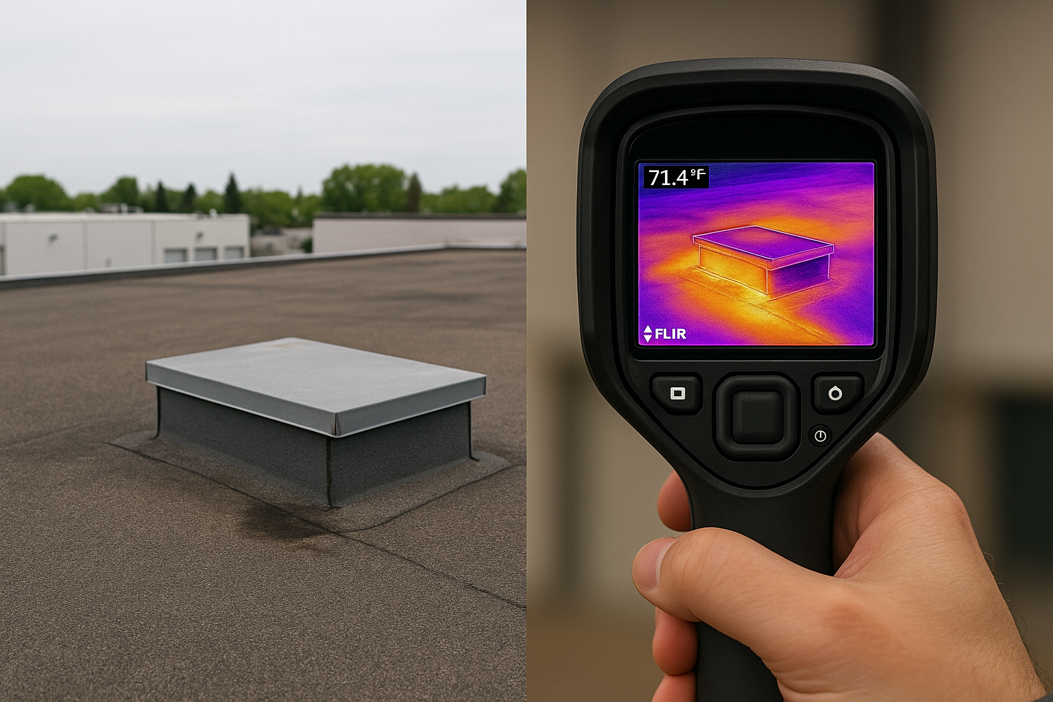 Commercial Roof Moisture Surveys | Houston, TX