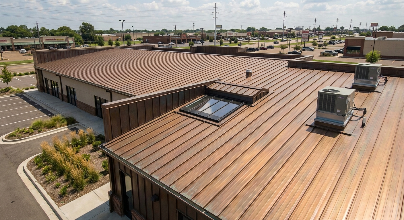 Standing Seam Metal Roofing in Houston, TX
